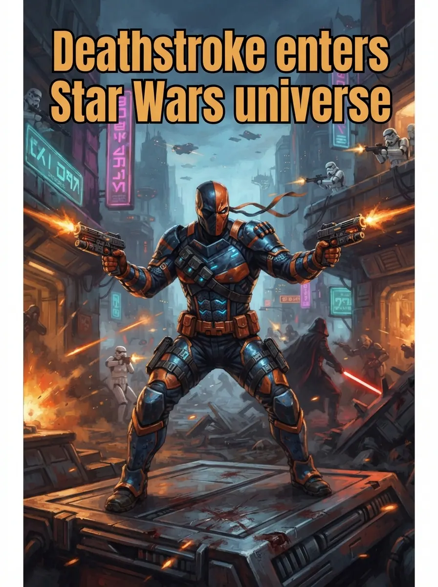 Deathstroke enters Star Wars universe