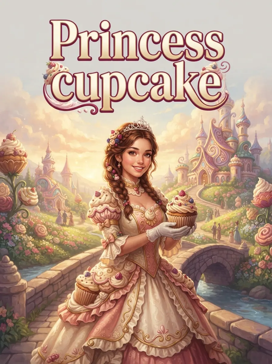 Princess cupcake