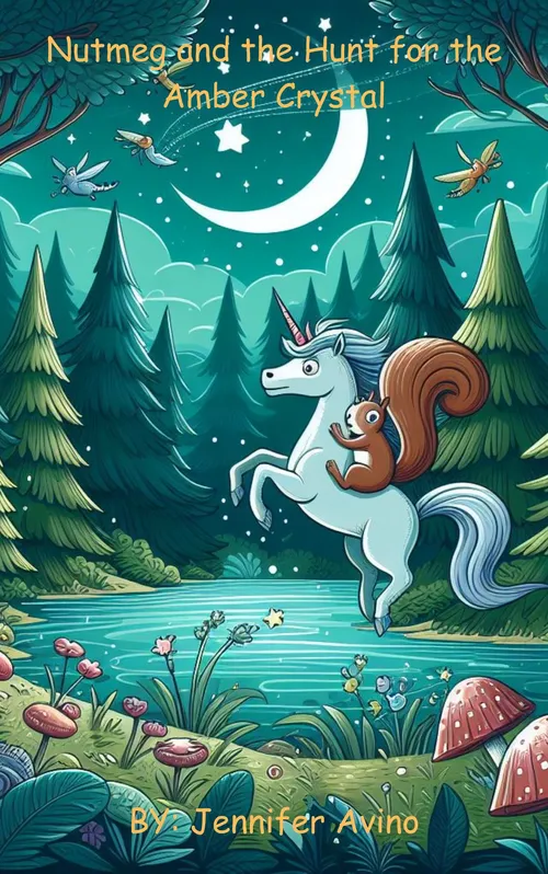 Nutmeg and the Hunt for the Amber Crystal by Javino