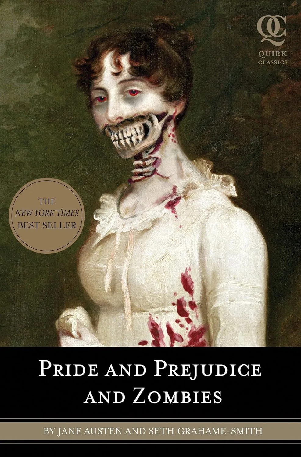 pride and prejudice and zombies by jane austen and seth grahame-smith cover