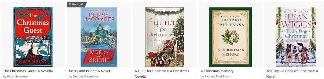  christmas novels