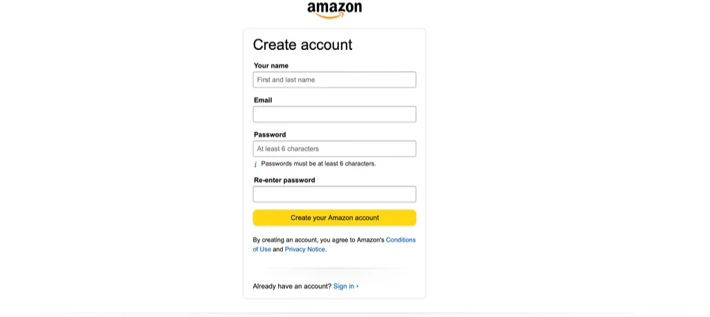  create an account amazon kdp