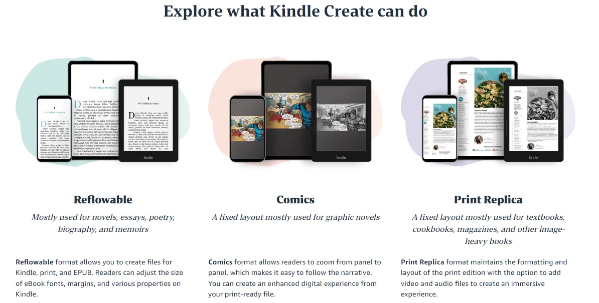 amazon kindle create