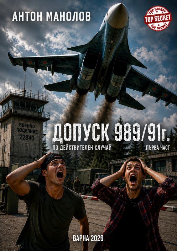 Корица на „Допуск 989/91г“