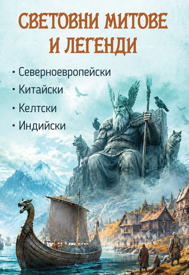 Корица на „Световни митове и легенди Северноевропейски / Индийски / Китайски / Келтски“