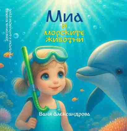 Корица на „Миа и морските животни“