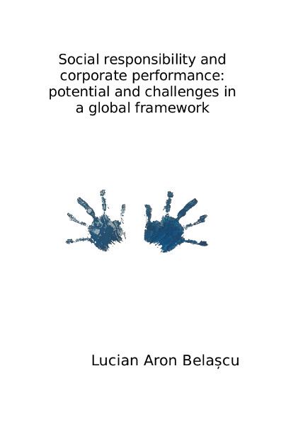 Корица на „Social responsibility and corporate performance: potential and challenges in a global framework“