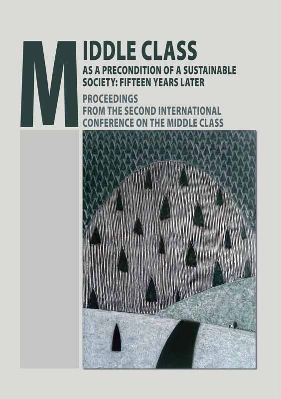 Корица на „Middle class as a precondition of a sustainable society“