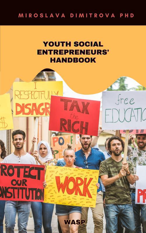 Корица на „Youth Social Entrepreneurs' Handbook“