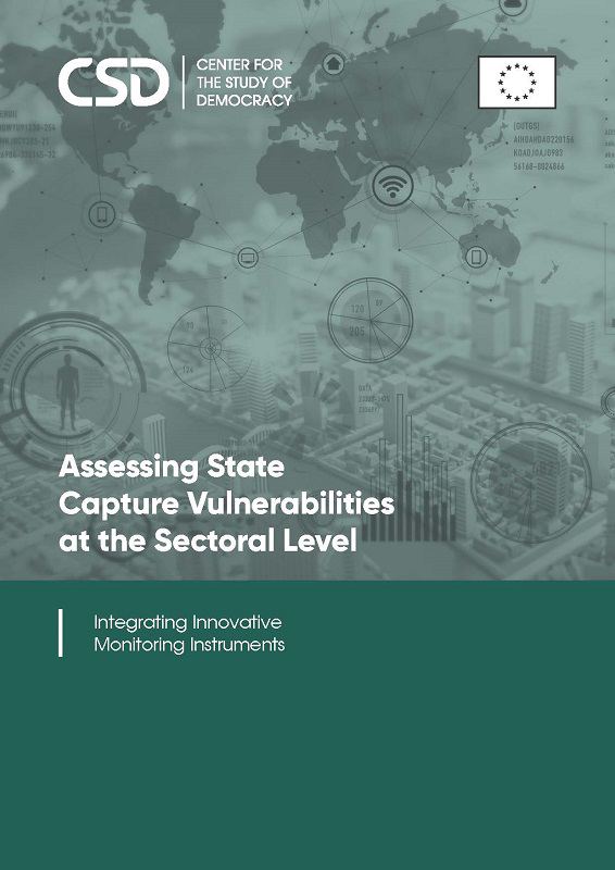 Корица на „Assessing State Capture Vulnerabilities at the Sectoral Level“