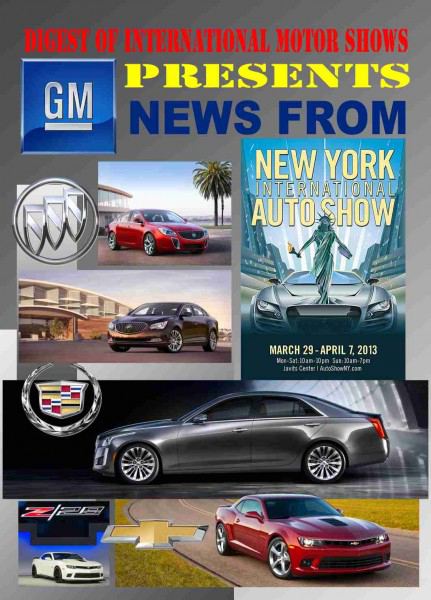 Корица на „GM @ 2013 New York Auto Show“