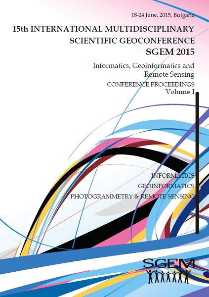Корица на „15th International Multidisciplinary Scientific GeoConference SGEM 2015“