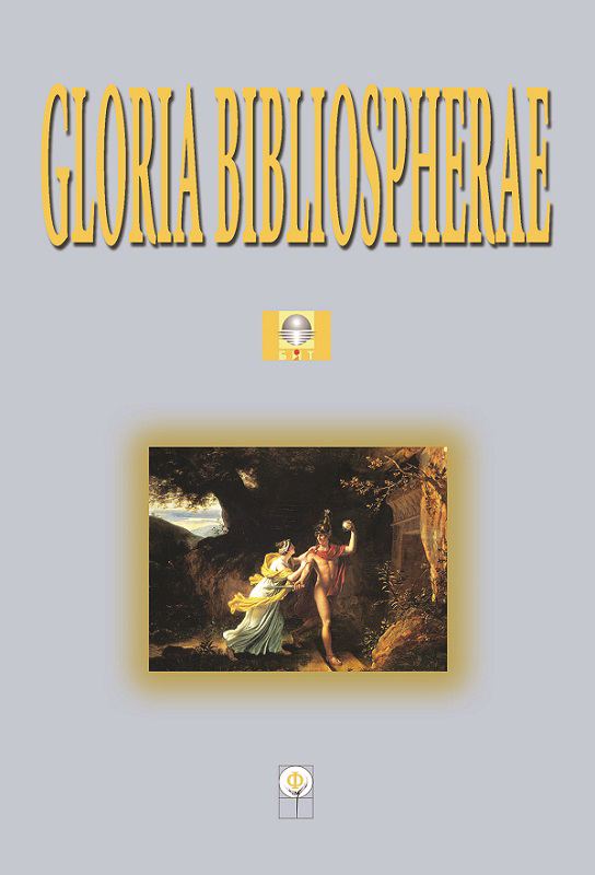 Корица на „Gloria bibliospherae (Нишката на Ариадна) = Gloria bibliospherae (Ariadne thread)“