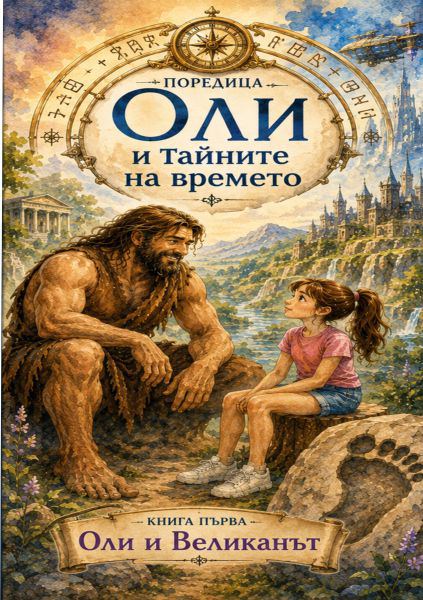 Корица на „Оли и Великанът“