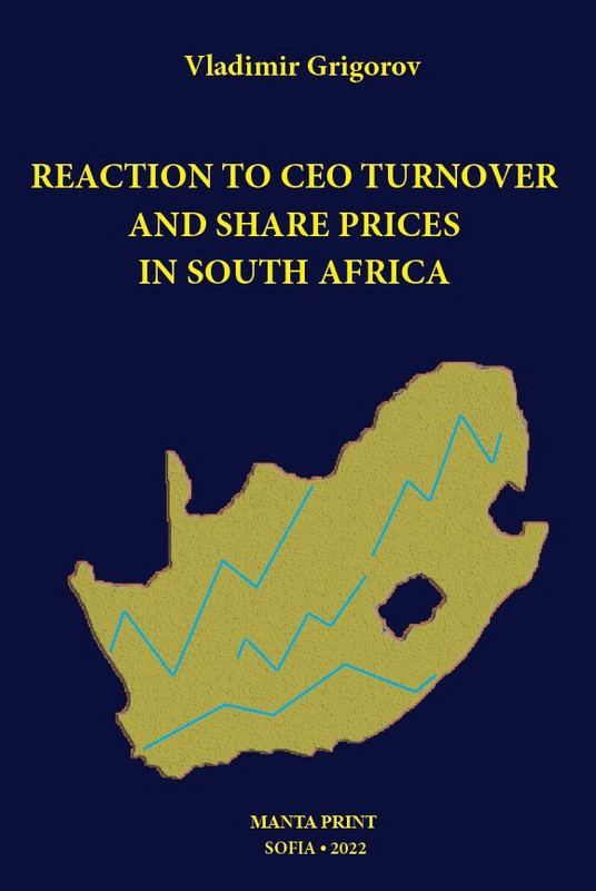Корица на „Reaction to CEO turnover and share prices in South Africa“