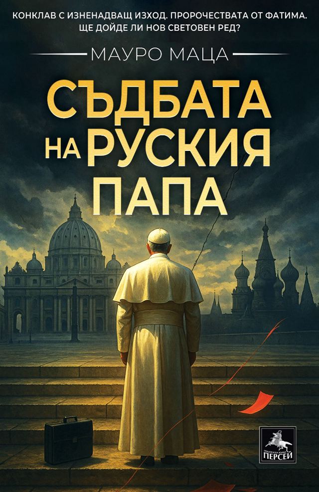 Корица на „Съдбата на руския папа“