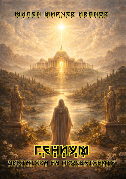 Корица на „Гениум. Диктатура на просветените“