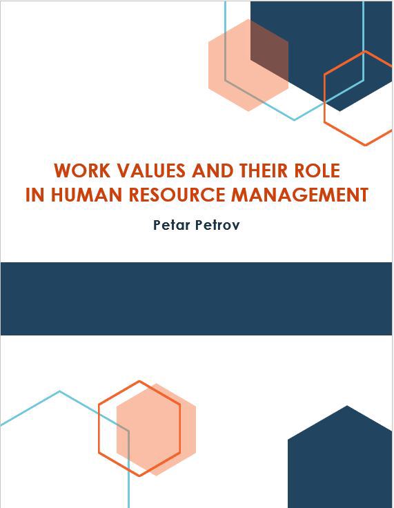 Корица на „Work values and their role in human resource management“