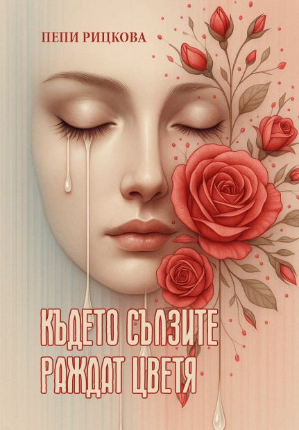 Корица на „Където сълзите раждат цветя“