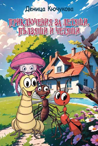 Корица на „Приключения за летящи, пълзящи и четящи“