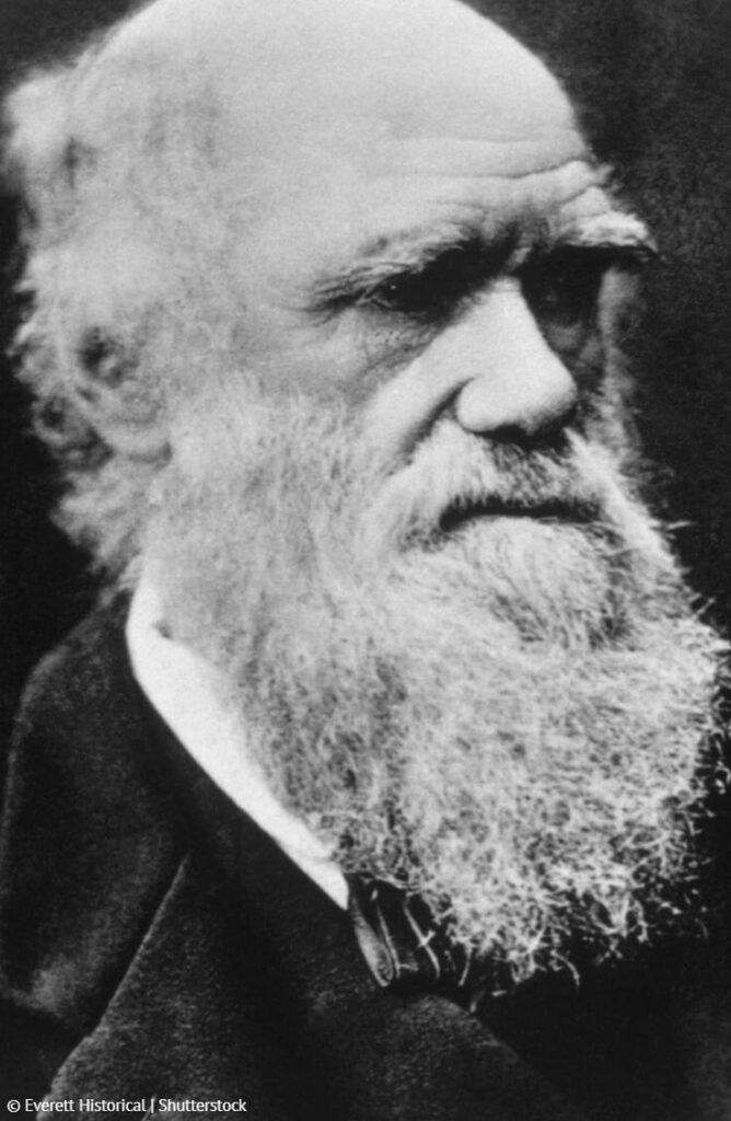 Charles Darwin, evolucionista que propôs a seleção natural.