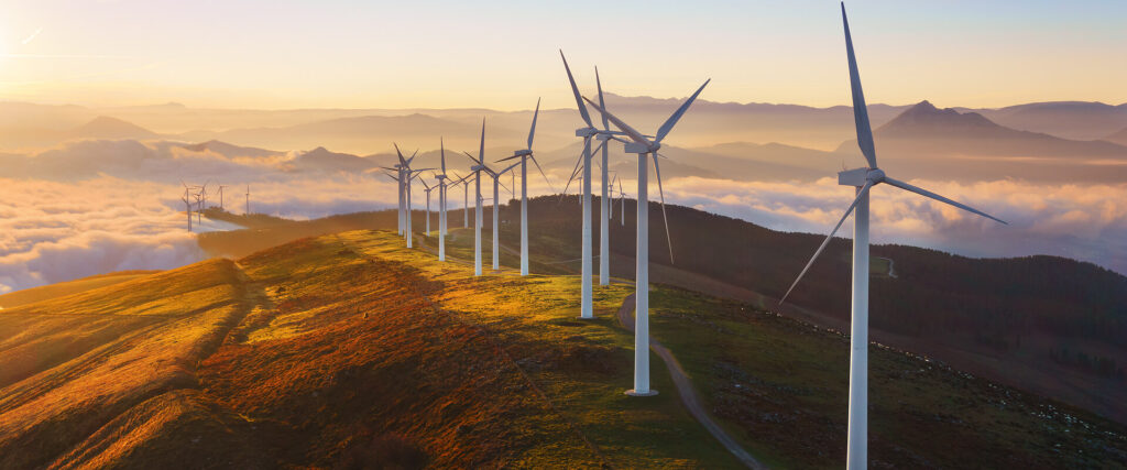 Circuito Gerador De Energia Eólica Física Moinho De Vento