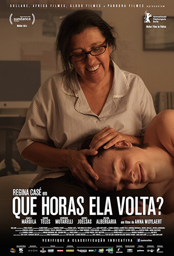 cartaz filme que horas ela volta - filmes para aprender