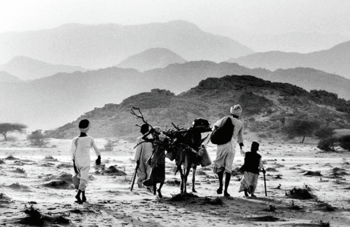 Fotografia de Êxodos, de Sebastião Salgado