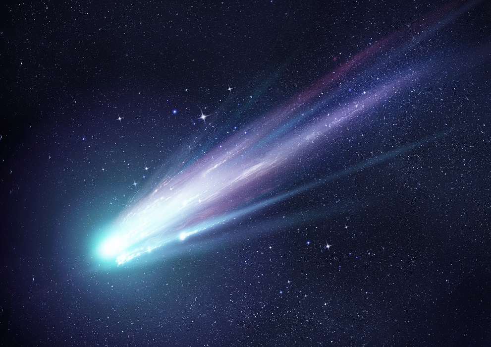 cauda do cometa