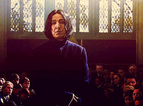 Não passei e agora - Severus Snape