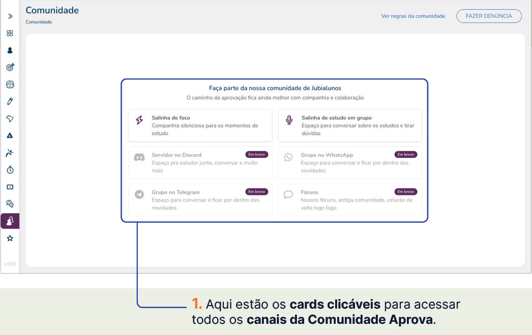 comunidade jubialuno aprova