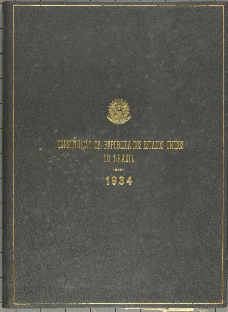 Era Vargas: imagem da Constituição de 1934