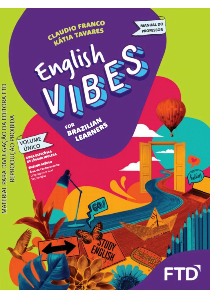  livro English Vibes for Brazilian Learners