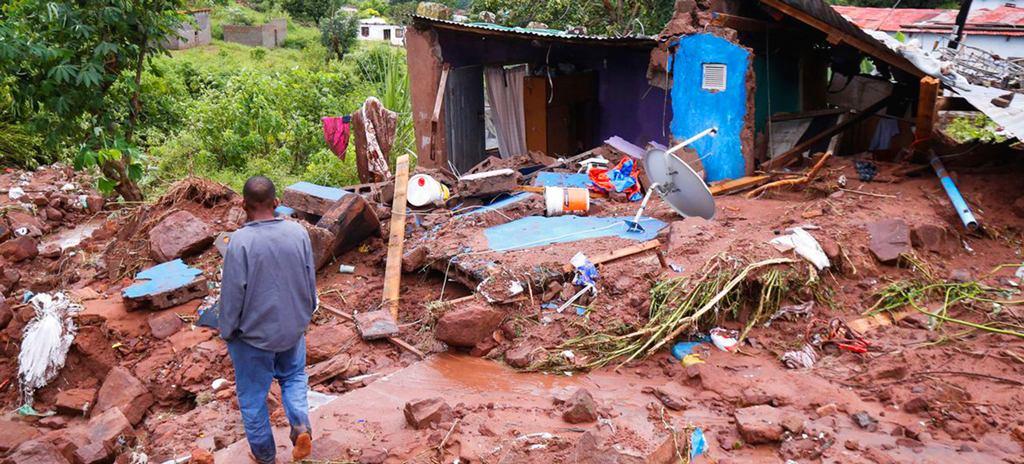 Justiça ambiental enchentes África do Sul