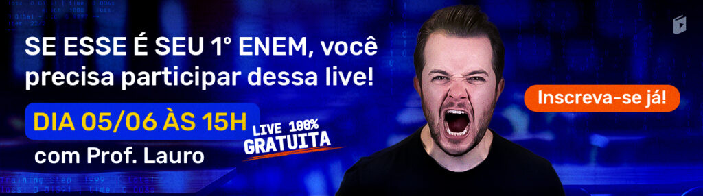 banner de inscrição meu primeiro enem