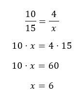 Resolução de uma regra de três simples diretamente proporcional - Matemática Enem