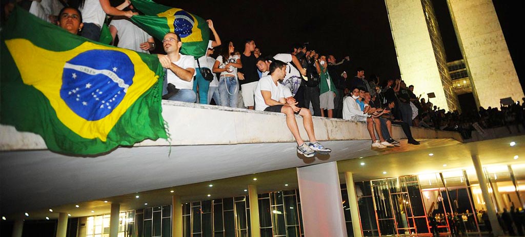 protestos em Brasília - jornadas de junho