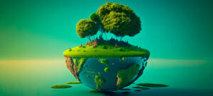 Árvores sobre o planeta Terra - meio ambiente