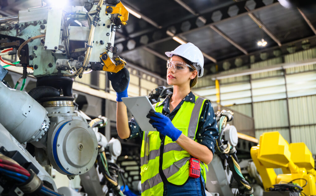 Engenheira mecânica atuando na indústria automobilística