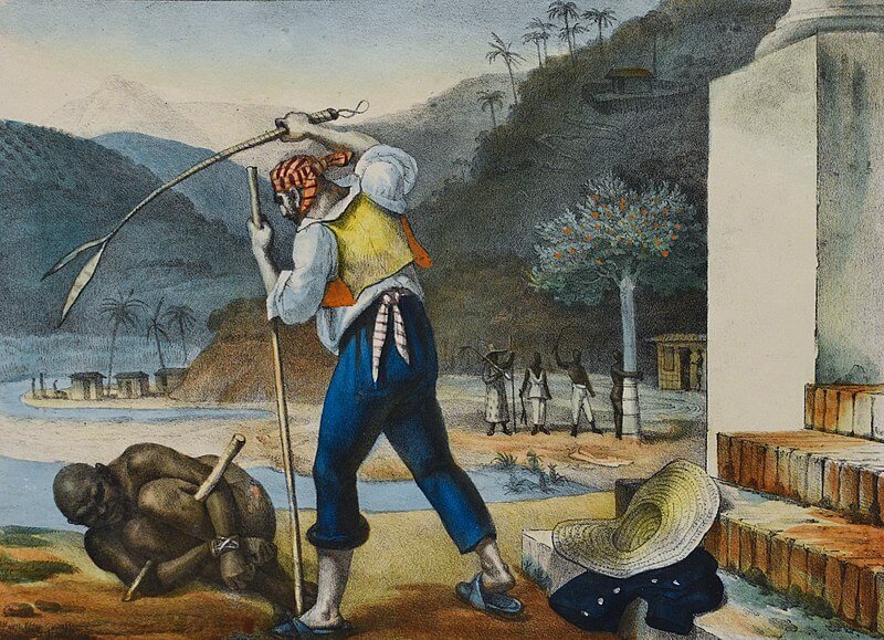 Escravidão no Brasil, quadro de Jean-Baptiste Debret.