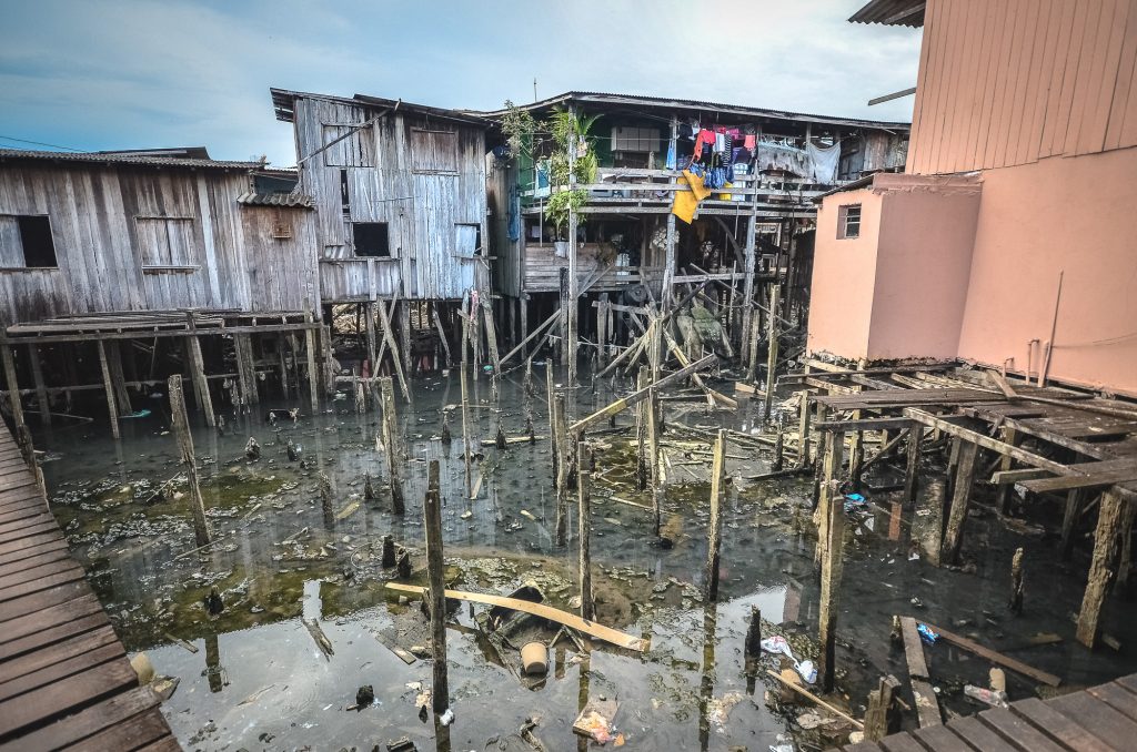 Racismo ambiental - Comunidade da Vila da Barca no bairro Telégrafo, em Belém