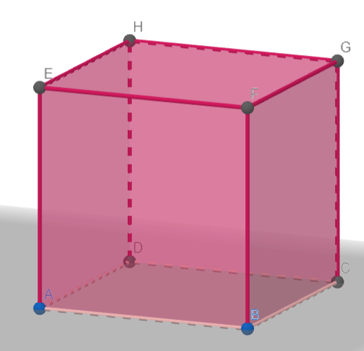 Ilustração de um cubo