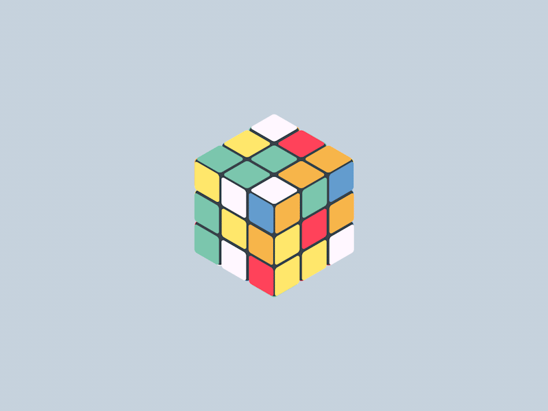 gif cubo mágico