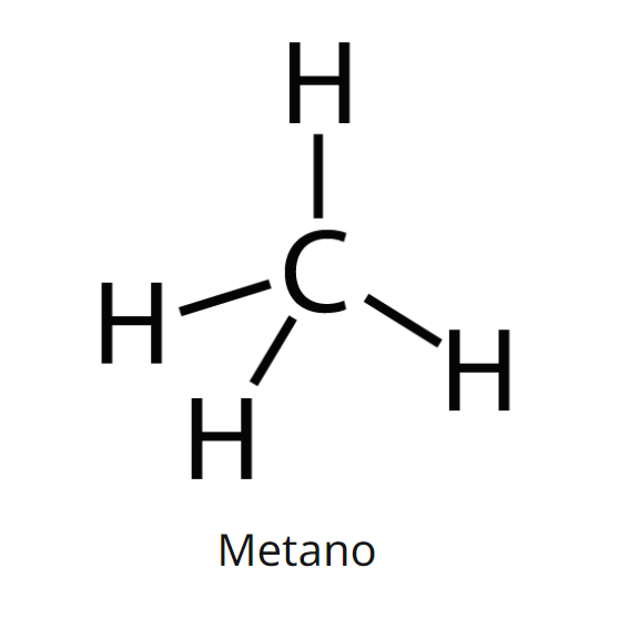 hidrocarboneto alcano - metano
