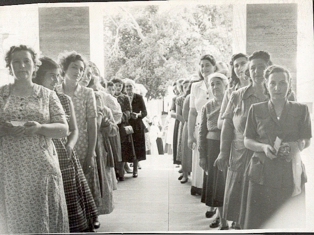Primeira votação com participação de mulheres na Argentina, em 1951 