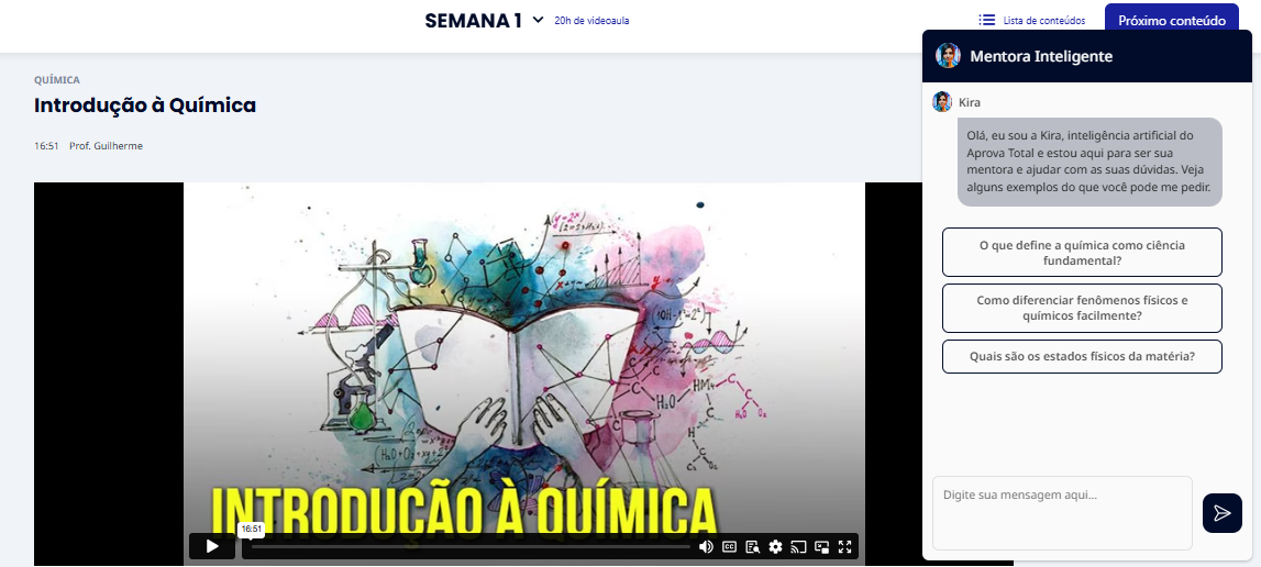 Kira, mentora inteligente disponível 24 horas por dia