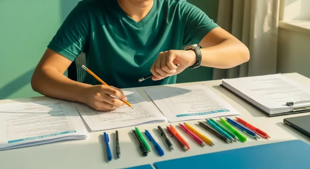 Como dividir tempo entre as matérias na prova do Enem: guia prático e focado