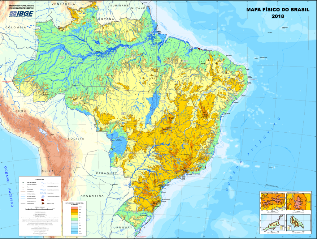 Mapa físico