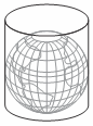 projeção cartográfica