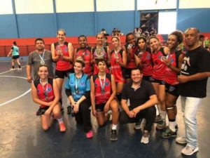 Hand feminino de Americana finalista dos Jogos Regionais